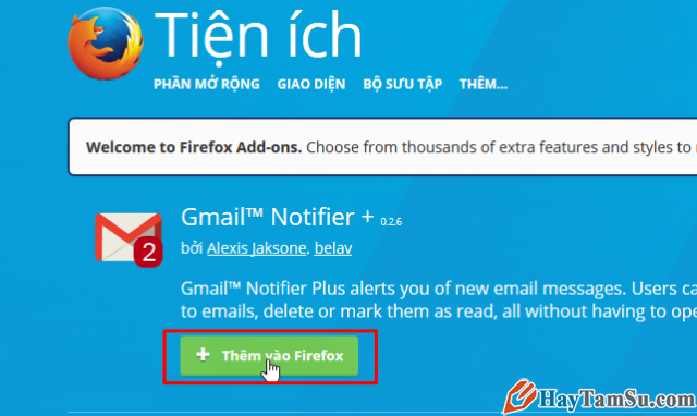 Cài đặt tính năng Kiểm tra thư email mới không phải đăng nhập + Hình 2