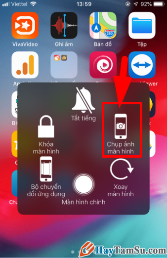 Hướng dẫn bạn cách chụp ảnh màn hình trên thiết bị iPhone XS, iPhone XR & XS Max + Hình 8