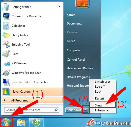 Hướng dẫn cách bật Wifi trên laptop cài hệ điều hành Windows 7 + Hình 8