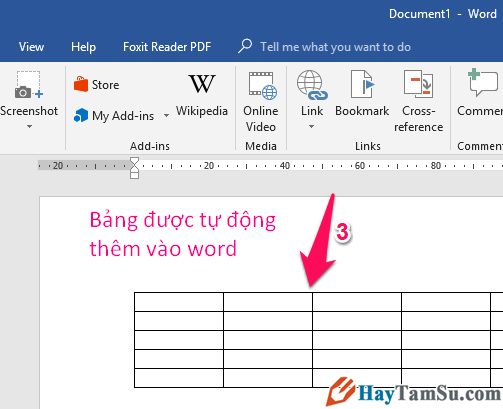 Thủ thuật tạo và tùy biến bảng trong Microsoft Word + Hình 3