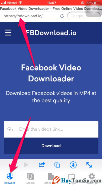 Hai cách tải Video từ Facebook về điện thoại iPhone, iPad + Hình 6