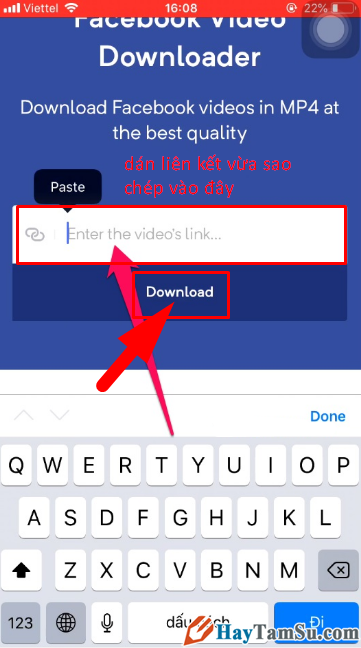 Hai cách tải Video từ Facebook về điện thoại iPhone, iPad + Hình 9