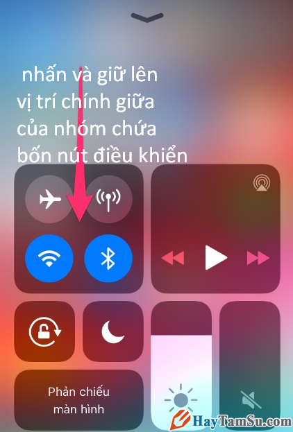 Hướng dẫn cách kết nối Wifi và Bluetooth trên iOS 13 + Hình 13
