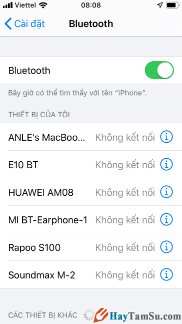 Hướng dẫn cách kết nối Wifi và Bluetooth trên iOS 13 + Hình 16